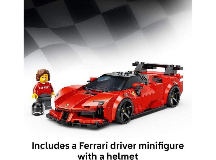 LEGO SPEED CHAMPIONS FERRARI SF90 JUGUETE DE CONSTRUCCIÓN PARA NIÑOS CON MINIFIGURA DE CONDUCTOR DESDE 9 AÑOS - 4