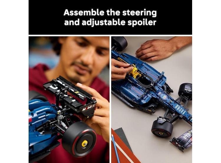 LEGO TECHNIC ORACLE RED BULL RACING RB20 AUTO F1 PARA ADULTOS CON DETALLES REALISTAS - 4