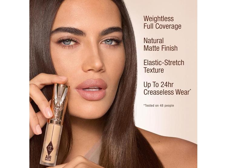 CORRECTOR CHARLOTTE TILBURY: COBERTURA COMPLETA E HIDRATANTE, BORROSO, MATIFICANTE, PARA OJERAS, MANCHAS, ENROJECIMIENTO - 4