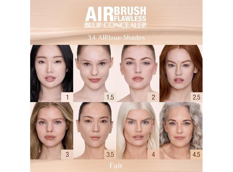 CORRECTOR CHARLOTTE TILBURY: COBERTURA COMPLETA E HIDRATANTE, BORROSO, MATIFICANTE, PARA OJERAS, MANCHAS, ENROJECIMIENTO - 6