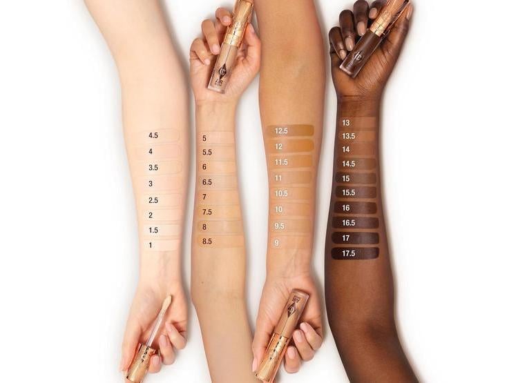 CORRECTOR CHARLOTTE TILBURY: COBERTURA COMPLETA E HIDRATANTE, BORROSO, MATIFICANTE, PARA OJERAS, MANCHAS, ENROJECIMIENTO - 8