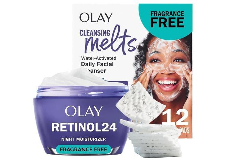 OLAY RETINOL 24 HIDRATANTE FACIAL CREMA NOCHE ANTIENVEJECIMIENTO SIN FRAGANCIA 50.3ML - 1
