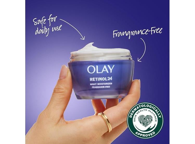 OLAY RETINOL 24 HIDRATANTE FACIAL CREMA NOCHE ANTIENVEJECIMIENTO SIN FRAGANCIA 50.3ML - 5
