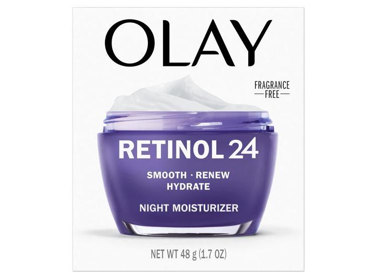 OLAY RETINOL 24 HIDRATANTE FACIAL CREMA NOCHE ANTIENVEJECIMIENTO SIN FRAGANCIA 50.3ML - 9