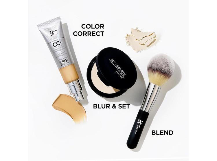 IT COSMETICS BYE BYE PORES - POLVO PRENSADO CON PÉPTIDOS ANTIENVEJECIMIENTO, COLÁGENO Y ANTIOXIDANTES - 5