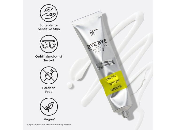 IT COSMETICS BYE BYE TRATAMIENTO PARA BOLSAS Y CORRECTOR DE OJOS, EFECTO RÁPIDO - 6