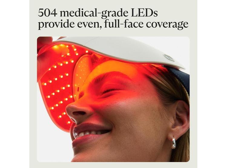THERABODY THERAFACE MASK GLO MÁSCARA FACIAL LED INALÁMBRICA CON LUZ ROJA AZUL E INFRARROJA - 3