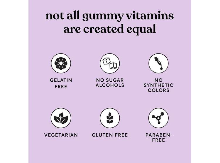 GOMITAS VEGETARIANAS SIN GLUTEN CON PROBIÓTICOS Y PREBIÓTICO PARA LA SALUD DIGESTIVA E INTESTINAL SABOR A ZARZAMORA - 5