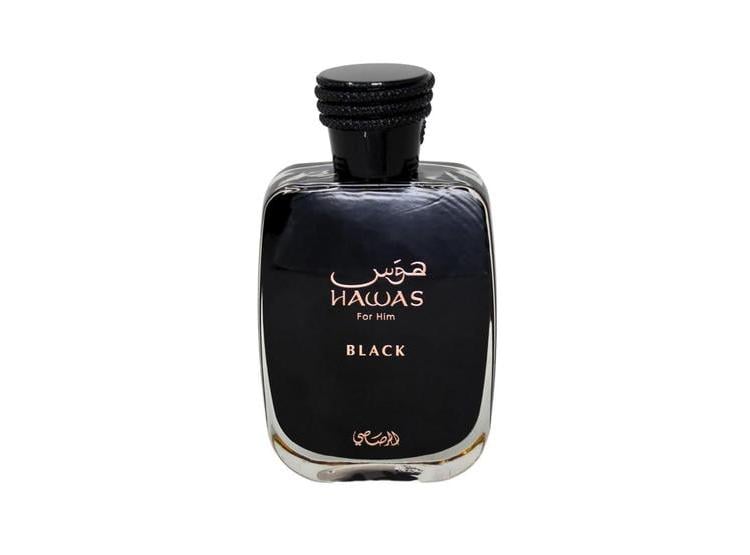 RASASI HAWAS BLACK, FRAGANCIA FEMENINA EXÓTICA CON PIÑA, MADERA DE CEDRO Y JAZMÍN - 1