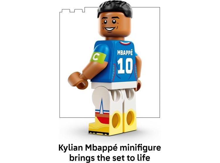 LEGO EDITIONS KYLIAN MBAPPÉ - JUEGO CONSTRUCCIÓN, IDEAL PARA NIÑOS, REGALO COLECCIONABLE Y DECORACIÓN TEMÁTICA FÚTBOL - 4