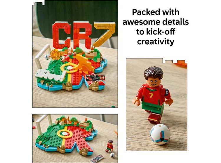 LEGO CRISTIANO RONALDO SOCCER HIGHLIGHTS SET PARA NIÑOS Y NIÑAS, REGALO COLECCIONABLE DE FÚTBOL - 2