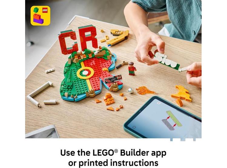 LEGO CRISTIANO RONALDO SOCCER HIGHLIGHTS SET PARA NIÑOS Y NIÑAS, REGALO COLECCIONABLE DE FÚTBOL - 6