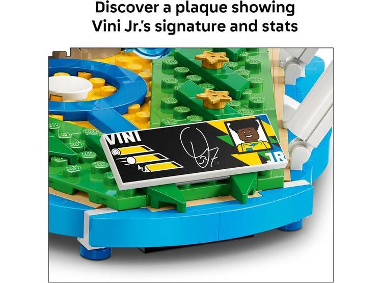LEGO EDITIONS VINI JR. - JUEGO DE CONSTRUCCIÓN, REGALO COLECCIONABLE DE FÚTBOL, DECORACIÓN PARA HABITACIONES - 3