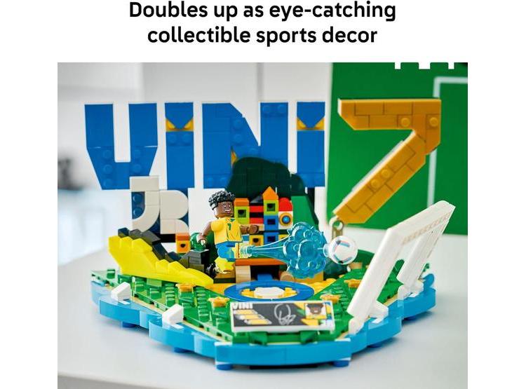 LEGO EDITIONS VINI JR. - JUEGO DE CONSTRUCCIÓN, REGALO COLECCIONABLE DE FÚTBOL, DECORACIÓN PARA HABITACIONES - 5