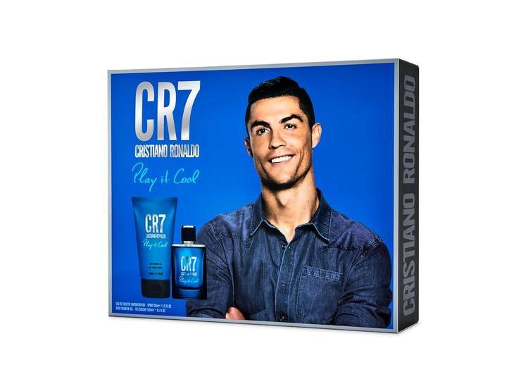 CR7 PLAY IT COOL DE CRISTIANO RONALDO: SET DE FRAGANCIA FOUGERE CON GEL DE BAÑO PARA HOMBRES - 4