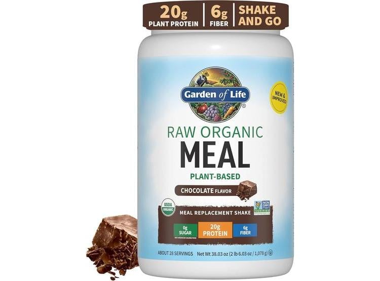 BATIDO ORGÁNICO GARDEN OF LIFE SABOR CHOCOLATE, ALTO EN PROTEÍNA DE GUISANTE Y FIBRA, SIN LÁCTEOS - 1