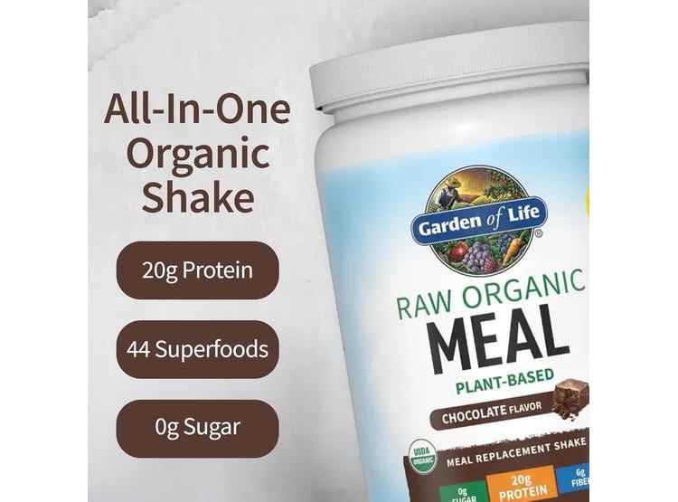 BATIDO ORGÁNICO GARDEN OF LIFE SABOR CHOCOLATE, ALTO EN PROTEÍNA DE GUISANTE Y FIBRA, SIN LÁCTEOS - 3