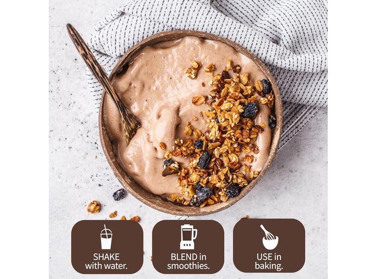 BATIDO ORGÁNICO GARDEN OF LIFE SABOR CHOCOLATE, ALTO EN PROTEÍNA DE GUISANTE Y FIBRA, SIN LÁCTEOS - 6