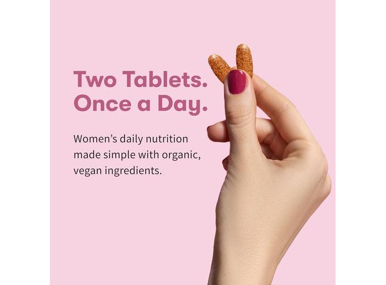 MULTIVITAMINAS ORGÁNICAS GARDEN OF LIFE PARA MUJERES DE 40+, SALUD HORMONAL Y SENO, VEGANAS - 6