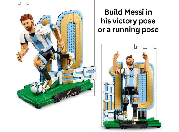 LEGO EDICIONES LIONEL MESSI JUEGO COLECCIONISTA DE FÚTBOL PARA NIÑOS Y NIÑAS, IDEAL PARA DECORAR O REGALAR - 4