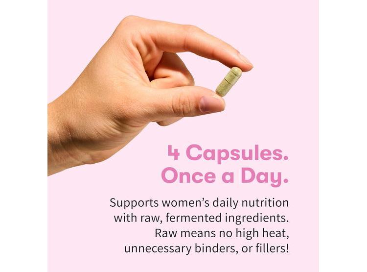 SUPLEMENTO MULTIVITAMÍNICO CON PROBIÓTICOS PARA MUJERES MAYORES DE 50 DE GARDEN OF LIFE, 240 CÁPSULAS - 7
