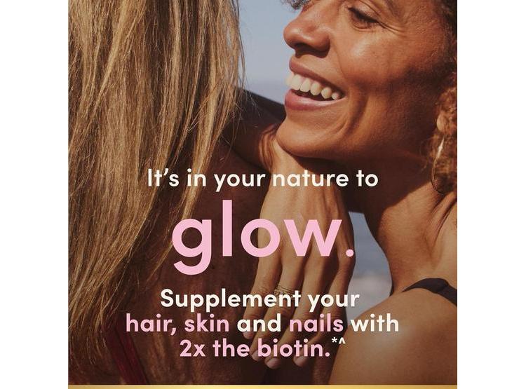 SUPLEMENTO AVANZADO CABELLO, PIEL Y UÑAS CON BIOTINA Y HIALURÓNICO NATURE'S BOUNTY - 3