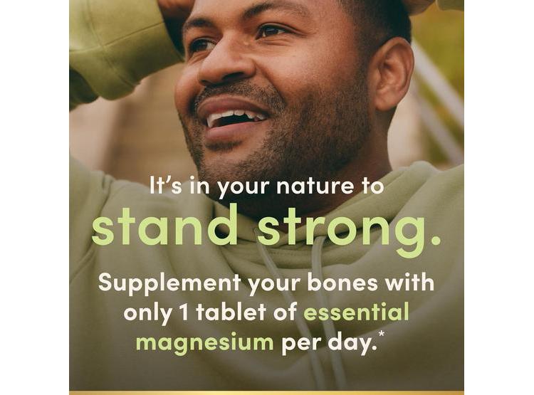 NATURE'S BOUNTY MAGNESIO 500 MG, SUPLEMENTO DE ALTA POTENCIA PARA SALUD ÓSEA Y MUSCULAR, 200 COMPRIMIDOS - 3