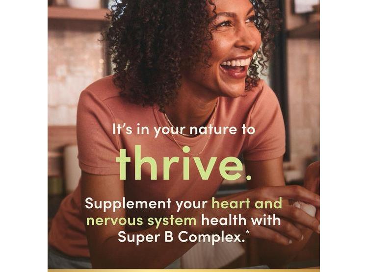 VITAMINAS DEL COMPLEJO SÚPER B NATURE'S BOUNTY CON VITAMINA C, ÁCIDO FÓLICO, APOYO INMUNOLÓGICO Y ENERGÍA - 3