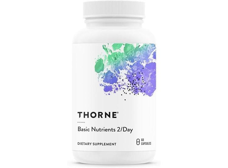 THORNE MULTIVITAMÍNICO DIARIO SIN GLUTEN, LÁCTEOS NI SOJA 60 CÁPSULAS - 1