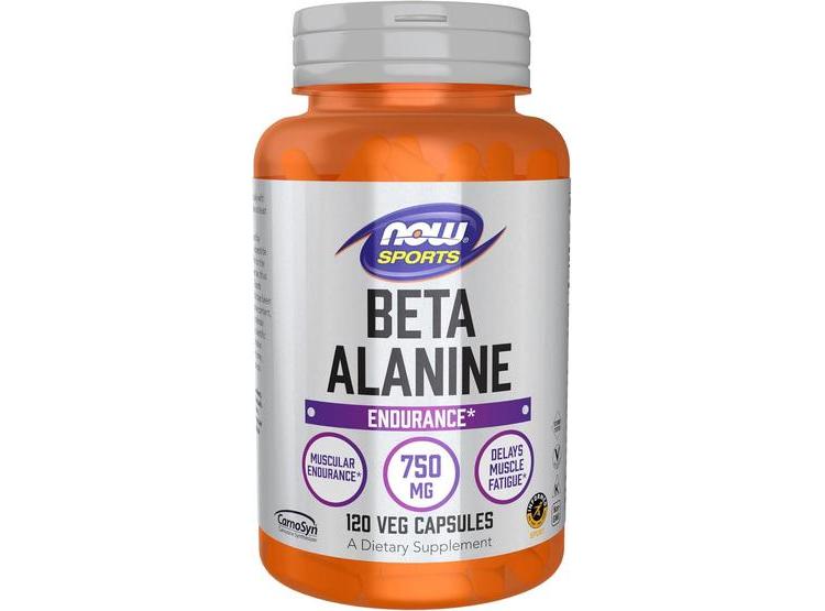 BETA-ALANINA NOW FOODS MEJORA RESISTENCIA Y RETRASA FATIGA MUSCULAR, 120 CÁPSULAS - 1
