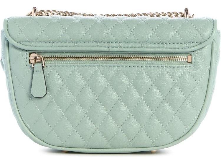 BOLSO CROSSBODY CONVERTIBLE GUESS, ECO SMALL GRAIN PU, CON CHARM REMOVIBLE, ELEGANTE Y FUNCIONAL - 2