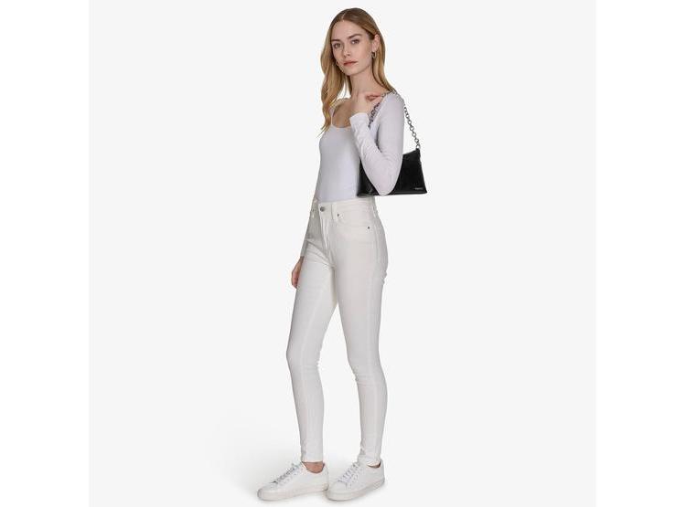 CALVIN KLEIN ZOE CROSSBODY PARA MUJER CON ESTILO, CIERRE SUPERIOR Y CADENA, IDEAL PARA CUALQUIER OCASIÓN - 7