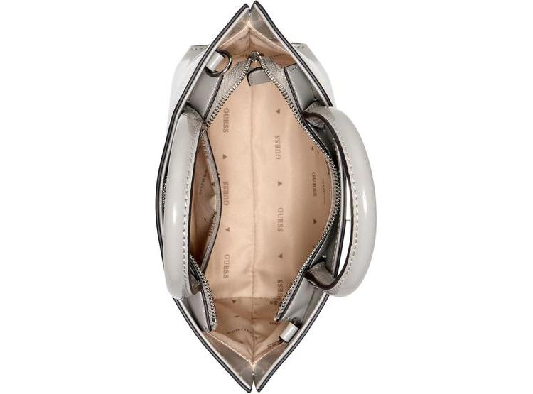 BOLSO GUESS ARNELA MINI TOTE PARA MUJER, DISEÑO ELEGANTE Y CORREA DESMONTABLE EN COLOR MARRÓN TOPO CLARO - 3