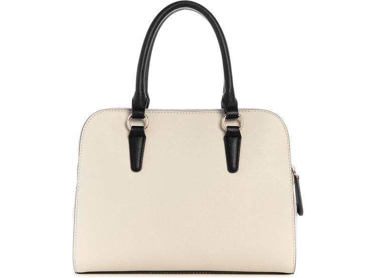 SATCHEL GUESS SARAI STATUS EN COÑAC MULTI, DISEÑO ELEGANTE, CON CORREA DESMONTABLE, IDEAL PARA MUJER - 3