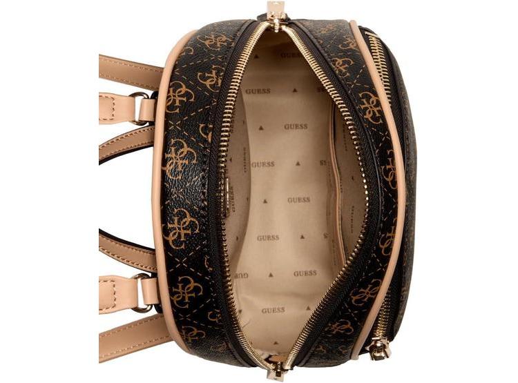 MOCHILA GUESS MANHATTAN II EN MARRÓN, DISEÑO PARA MUJER, ELEGANTE Y FUNCIONAL CON MÚLTIPLES BOLSILLOS - 2