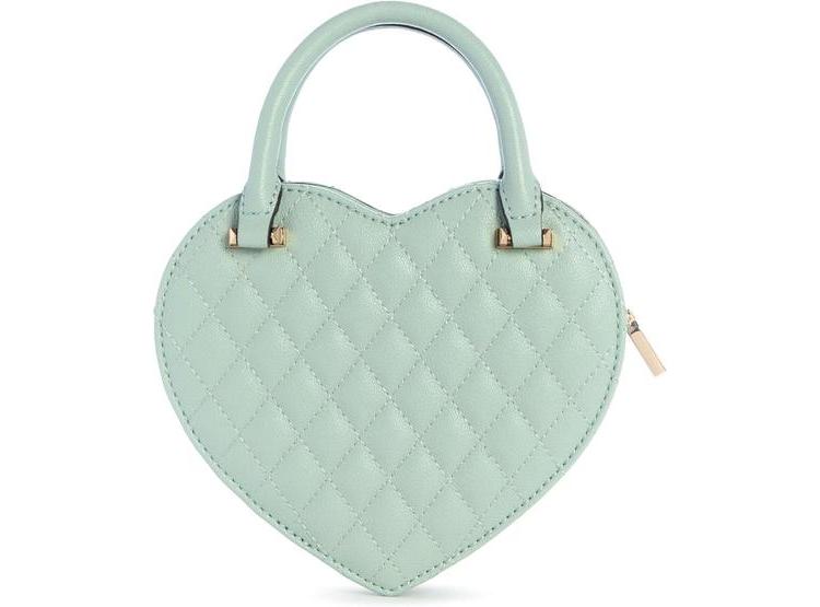 BANDOLERA ATABEY DE GUESS CON DISEÑO DE CORAZÓN Y CORREA DESMONTABLE EN POLIURETANO ACOLCHADO - 2