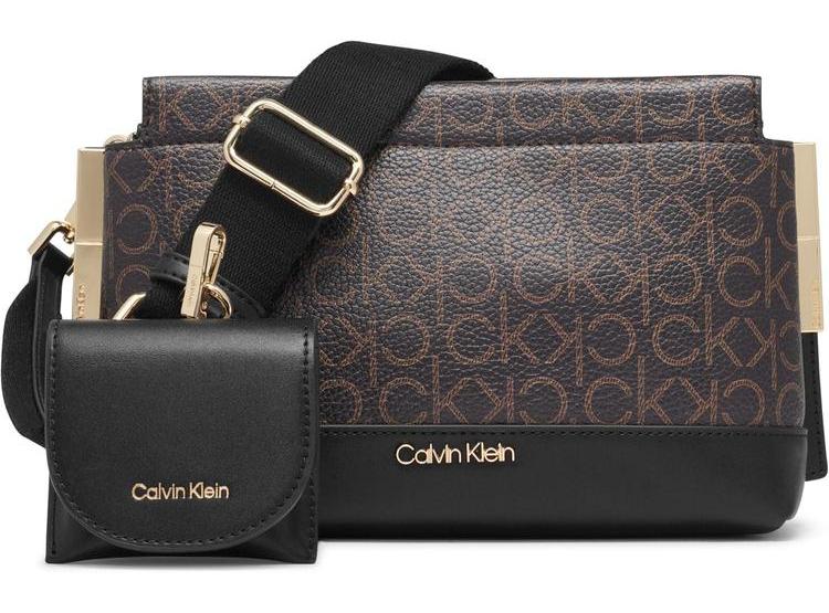 BOLSO CROSSBODY CALVIN KLEIN BIANCA PARA MUJER CON ORGANIZACIÓN INTERIOR Y MONEDERO DESMONTABLE - 1
