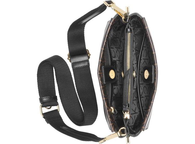 BOLSO CROSSBODY CALVIN KLEIN BIANCA PARA MUJER CON ORGANIZACIÓN INTERIOR Y MONEDERO DESMONTABLE - 4