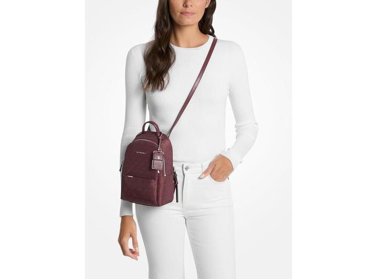 MICHAEL KORS SABLE MOCHILA CONVERTIBLE CON ICÓNICAS INICIALES Y BOLSILLOS PARA ELEMENTOS ESENCIALES - 2