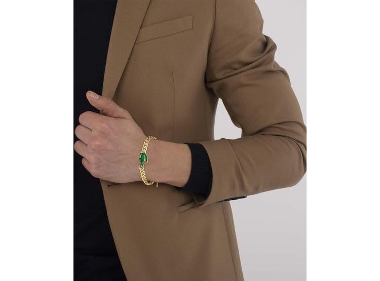 PULSERA DE ACERO INOXIDABLE AJUSTABLE LACOSTE ARTHOR PARA HOMBRE, MODA IDEAL PARA UN LOOK DIARIO - 3