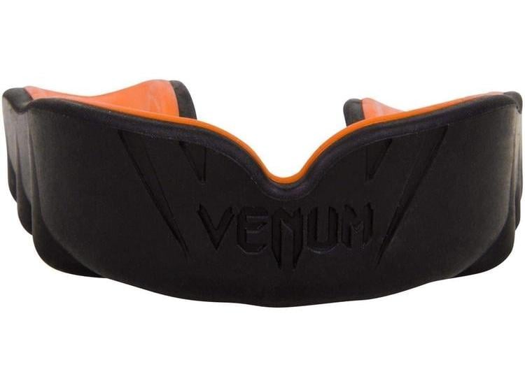 VENUM CHALLENGER: PROTECTOR BUCAL NEGRO Y NARANJA - 1