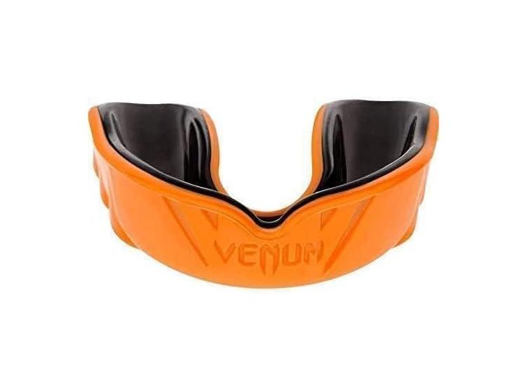 VENUM CHALLENGER: PROTECTOR BUCAL NEGRO Y NARANJA - 5