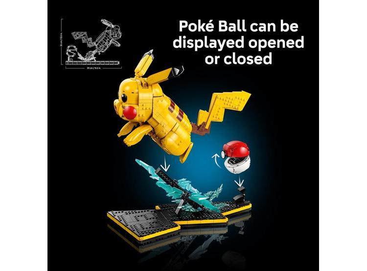 PRE VENTA SET LEGO POKÉMON PIKACHU Y POKÉ BALL - CONSTRUCCIÓN PARA COLECCIONISTAS ADULTOS, DECORACIÓN O REGALO - 3