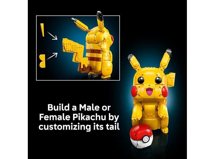 PRE VENTA SET LEGO POKÉMON PIKACHU Y POKÉ BALL - CONSTRUCCIÓN PARA COLECCIONISTAS ADULTOS, DECORACIÓN O REGALO - 4
