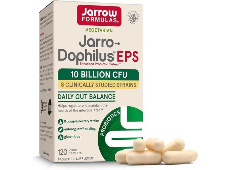 JARROW FORMULAS JARRO-DOPHILUS EPS APOYA LA SALUD INTESTINAL CON PROBIÓTICOS, 120 CÁPSULAS VEGETALES - 1