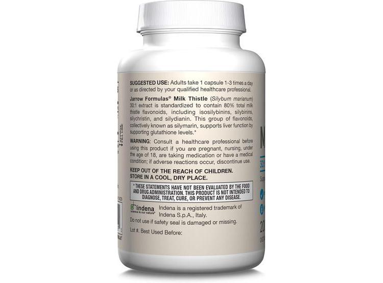 JARROW FORMULAS: SUPLEMENTO DE CARDO MARIANO EN CÁPSULAS, APOYO HEPÁTICO ANTIOXIDANTE SIN GLUTEN, 200 CÁPSULAS - 7