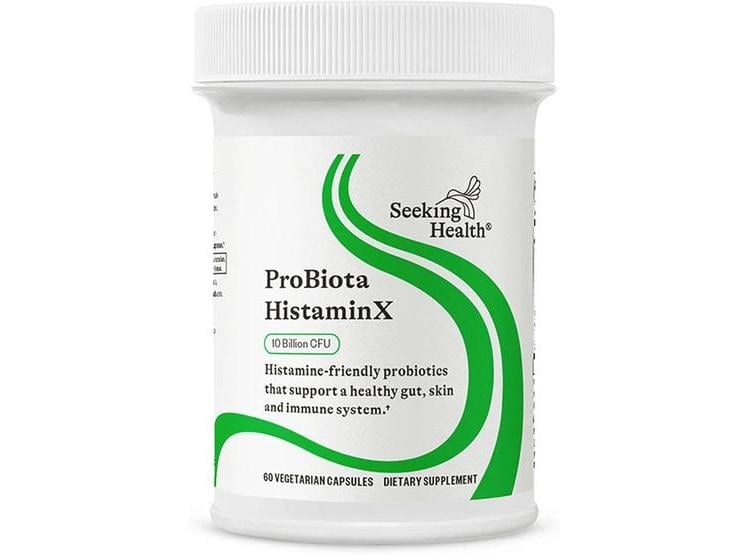 PROBIÓTICO HISTAMINX DE SEEKING HEALTH - APOYO DIGESTIVO Y INMUNOLÓGICO, 60 CÁPSULAS - 1