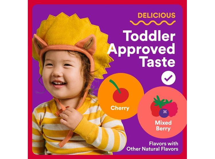 GOMITAS MULTIVITAMÍNICAS ORGÁNICAS CON PROBIÓTICOS Y OMEGA 3 PARA NIÑOS, SABORES FRUTALES, SIN GLUTEN - 6