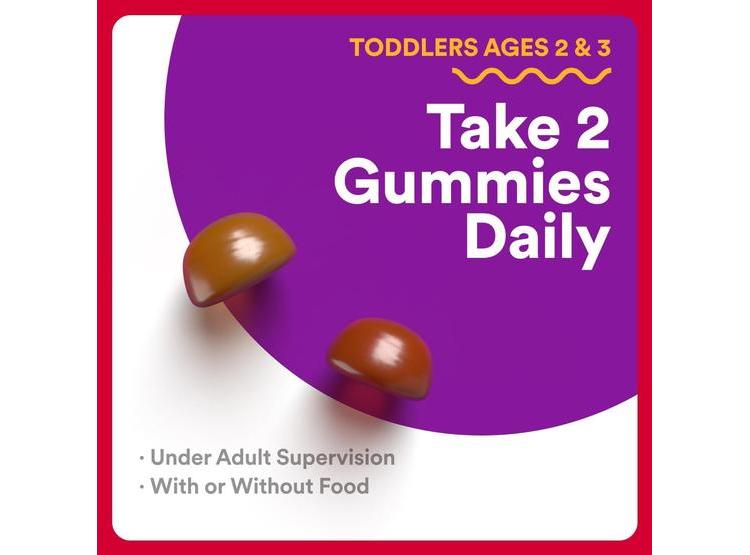 GOMITAS MULTIVITAMÍNICAS ORGÁNICAS CON PROBIÓTICOS Y OMEGA 3 PARA NIÑOS, SABORES FRUTALES, SIN GLUTEN - 7