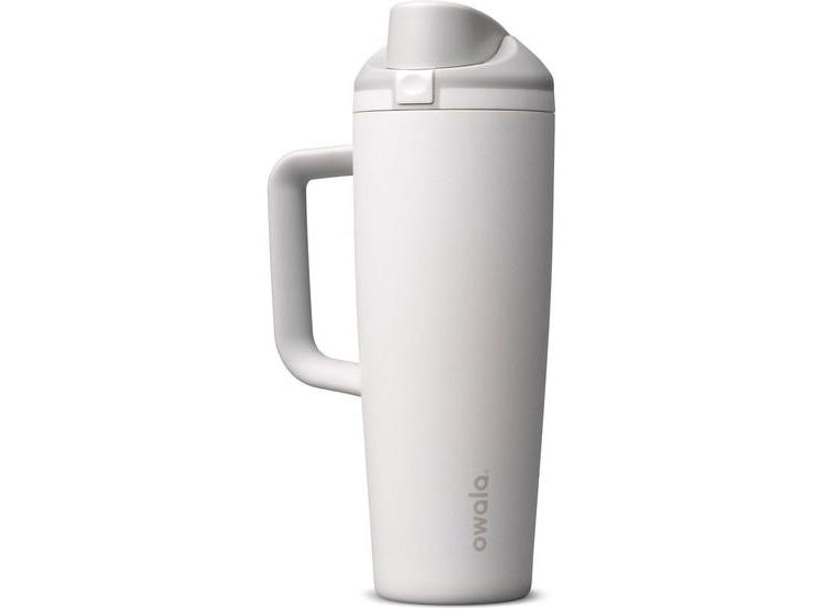 OWALA FREESIP: BOTELLA DE ACERO INOXIDABLE CON POPOTE Y ASA LATERAL, LIBRE DE BPA, RESISTENTE Y A PRUEBA DE FUGAS - 1